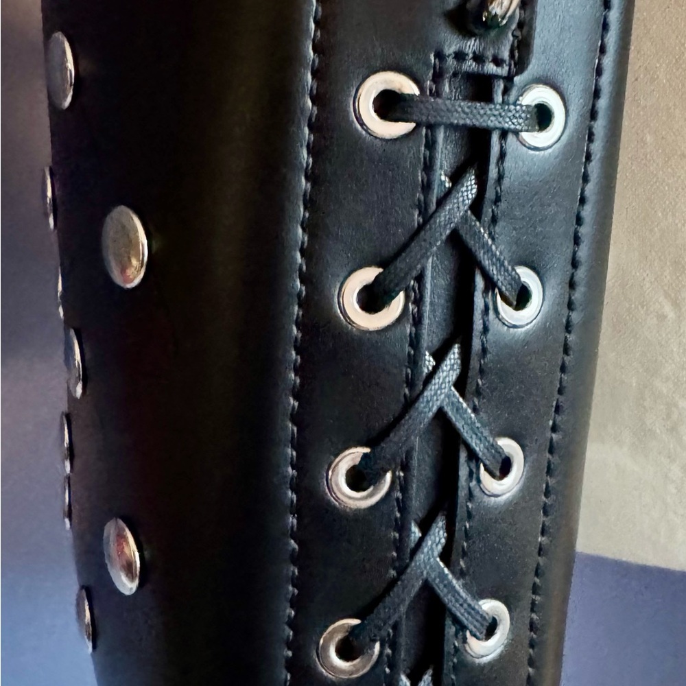 Stella McCartney Studded Black Handbag- NEW - Picture 4 of 10